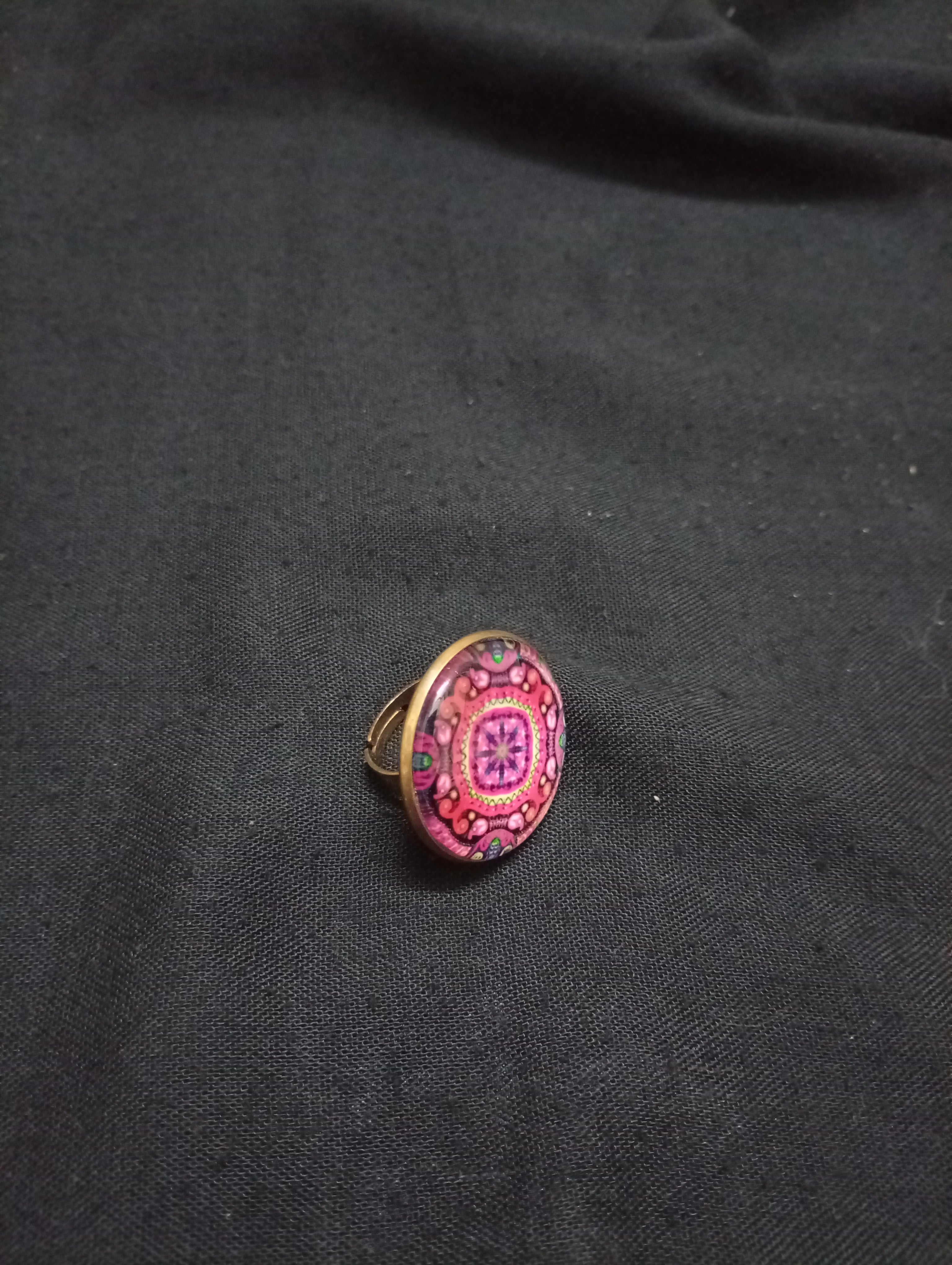 Adjustable 3D Rings With Elegant Colours