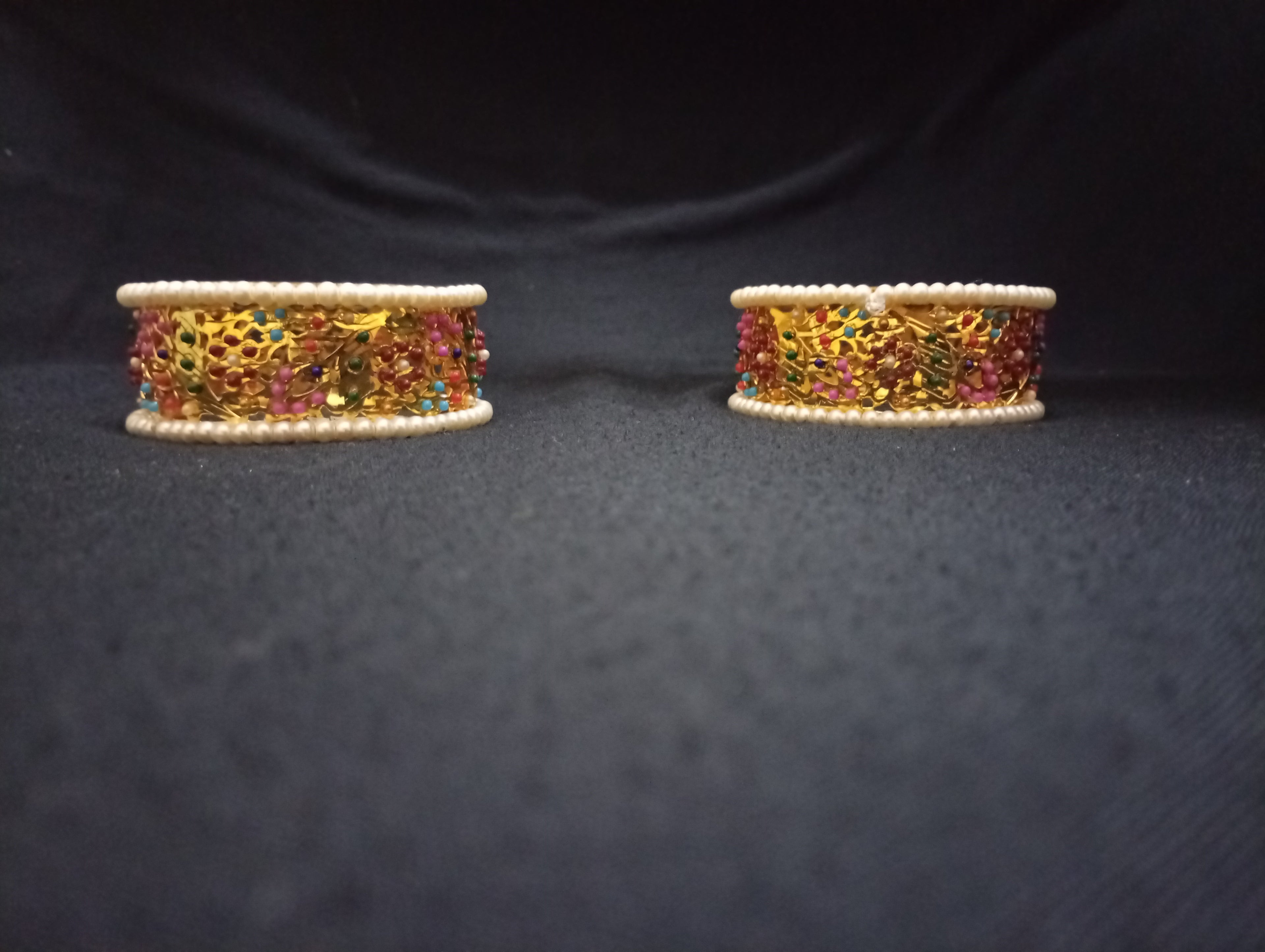 Elegant Hyderabadi Nauratan Bangles