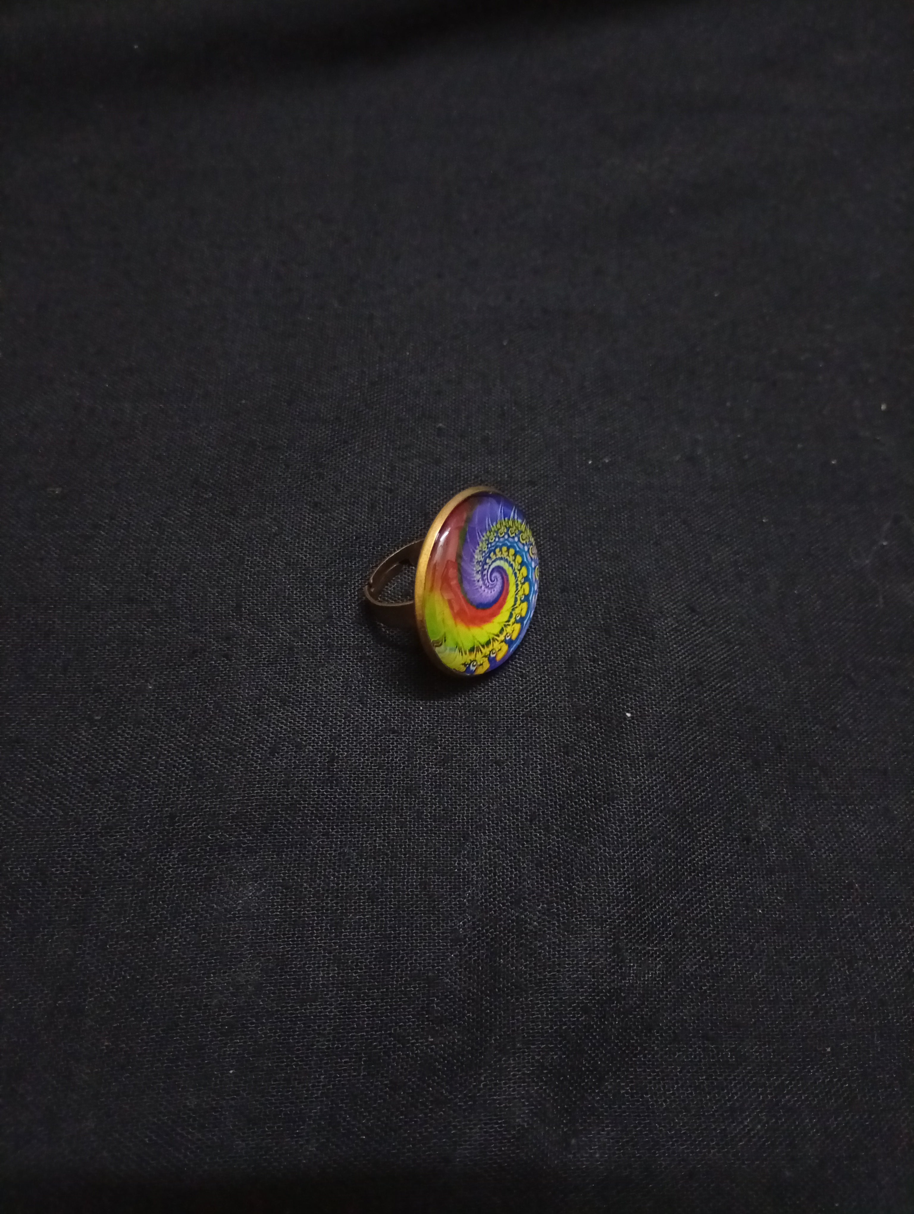 Adjustable 3D Rings With Elegant Colours
