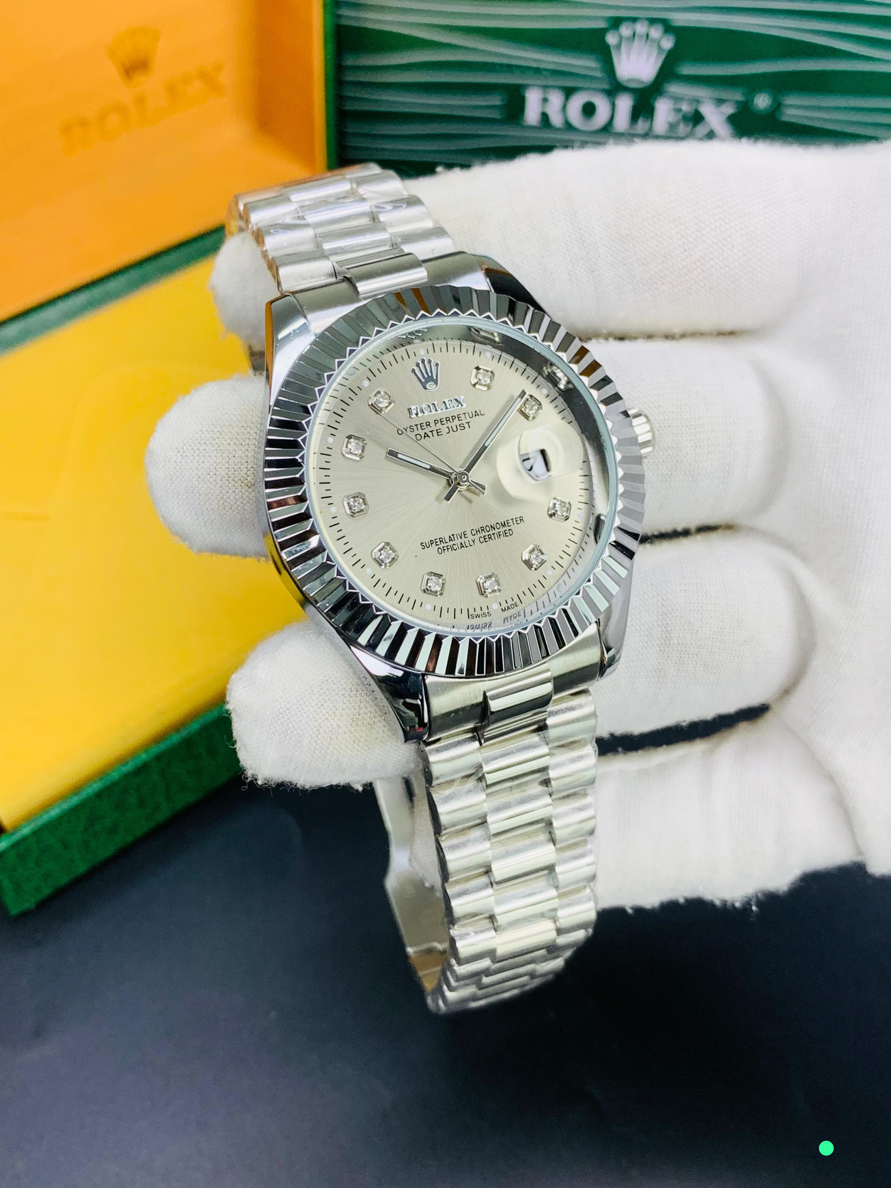Not Just A Watch An Elegance, Rolex Silver Coloured Watch