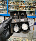The TOMI "Eternal Cohesion" Premium Chronograph & Luxe Timepiece Gift Set for Couples