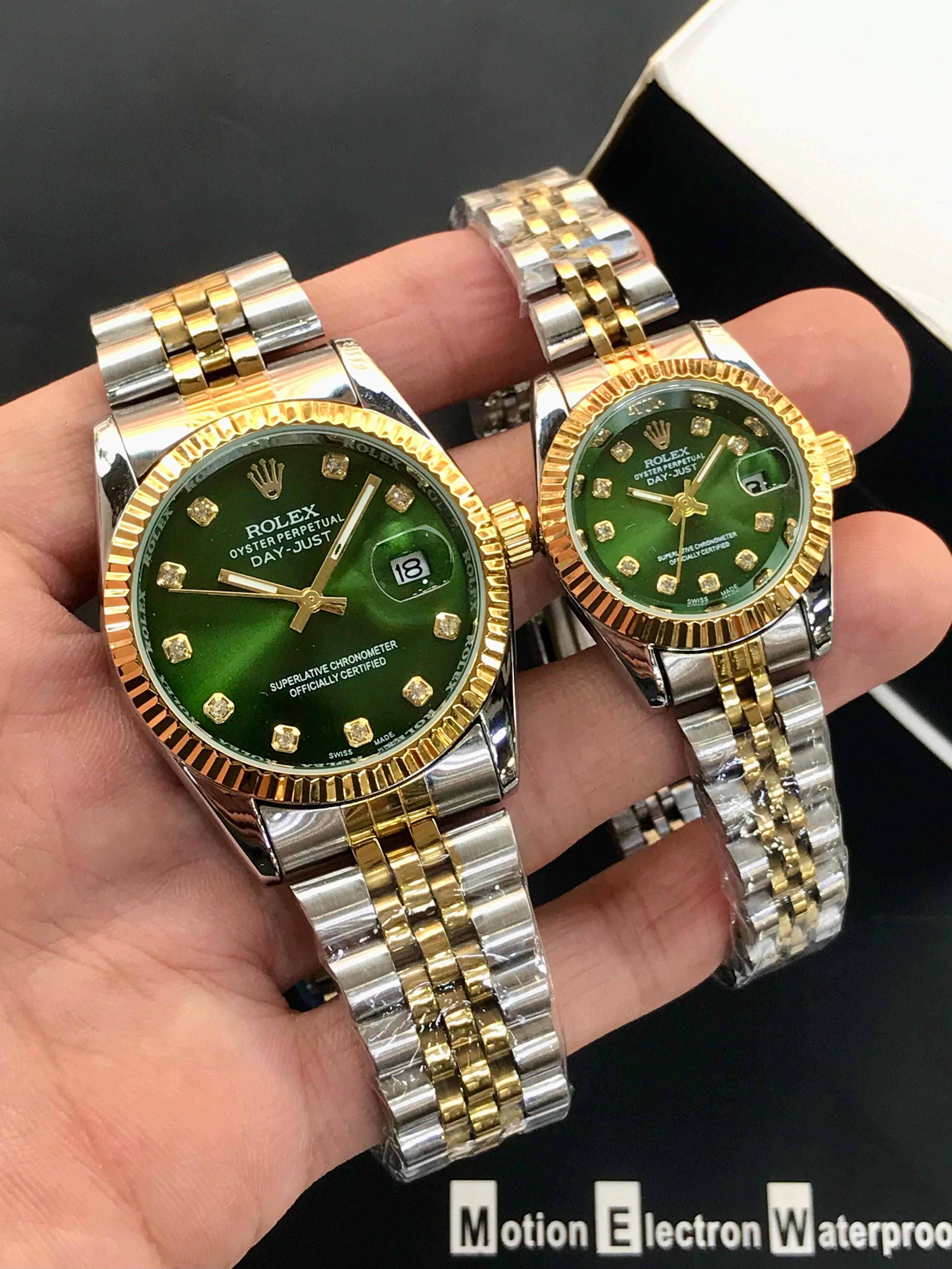 His & Her Royal Blue Luxury Watch Set – The Perfect Couple's Matching Timepieces