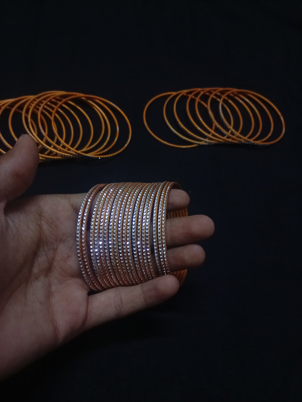 Sparkling Golden Bangles Perfect For Every Occasion