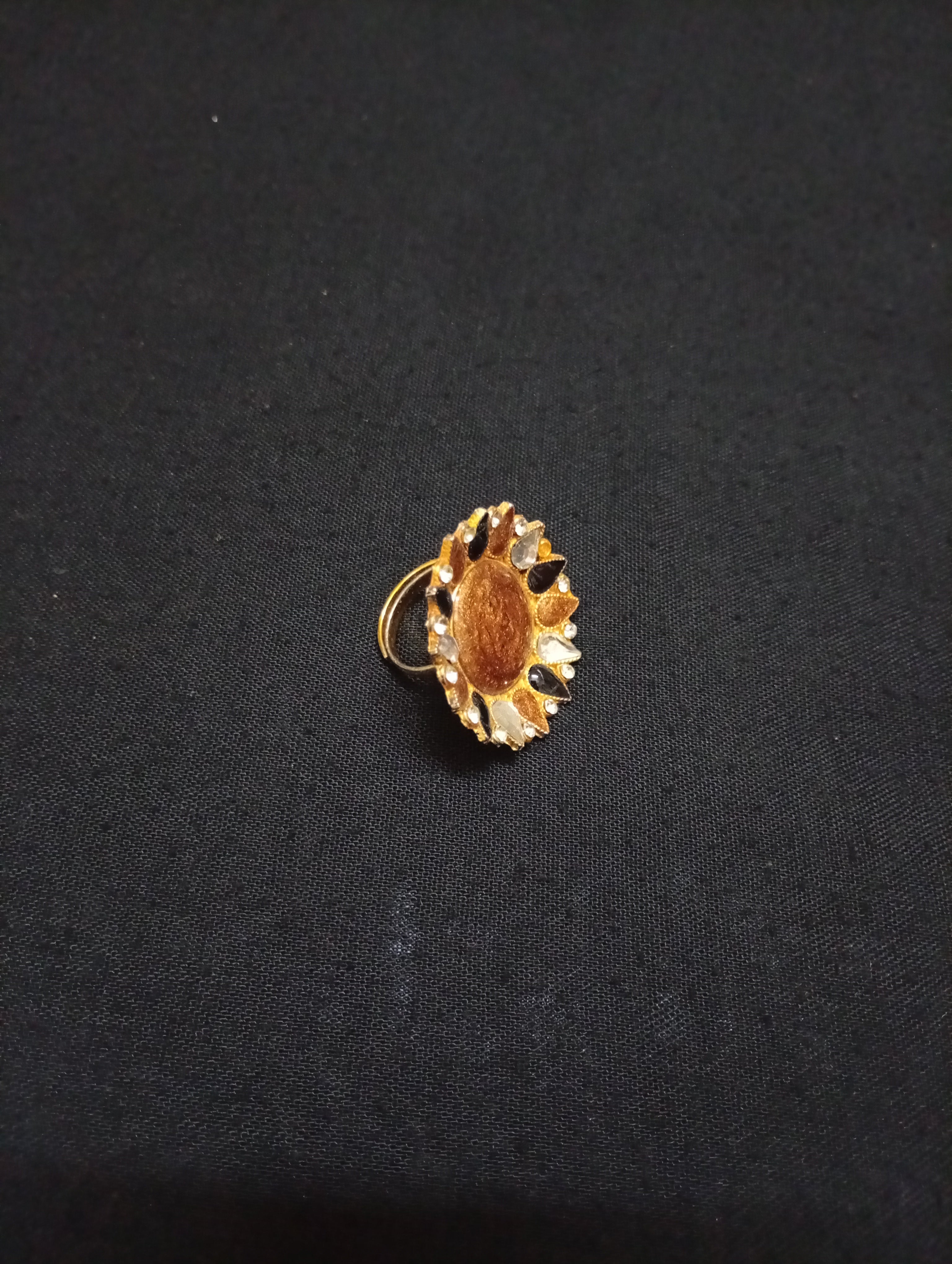 Classic Glam Rings With Gems For Beautiful Hand