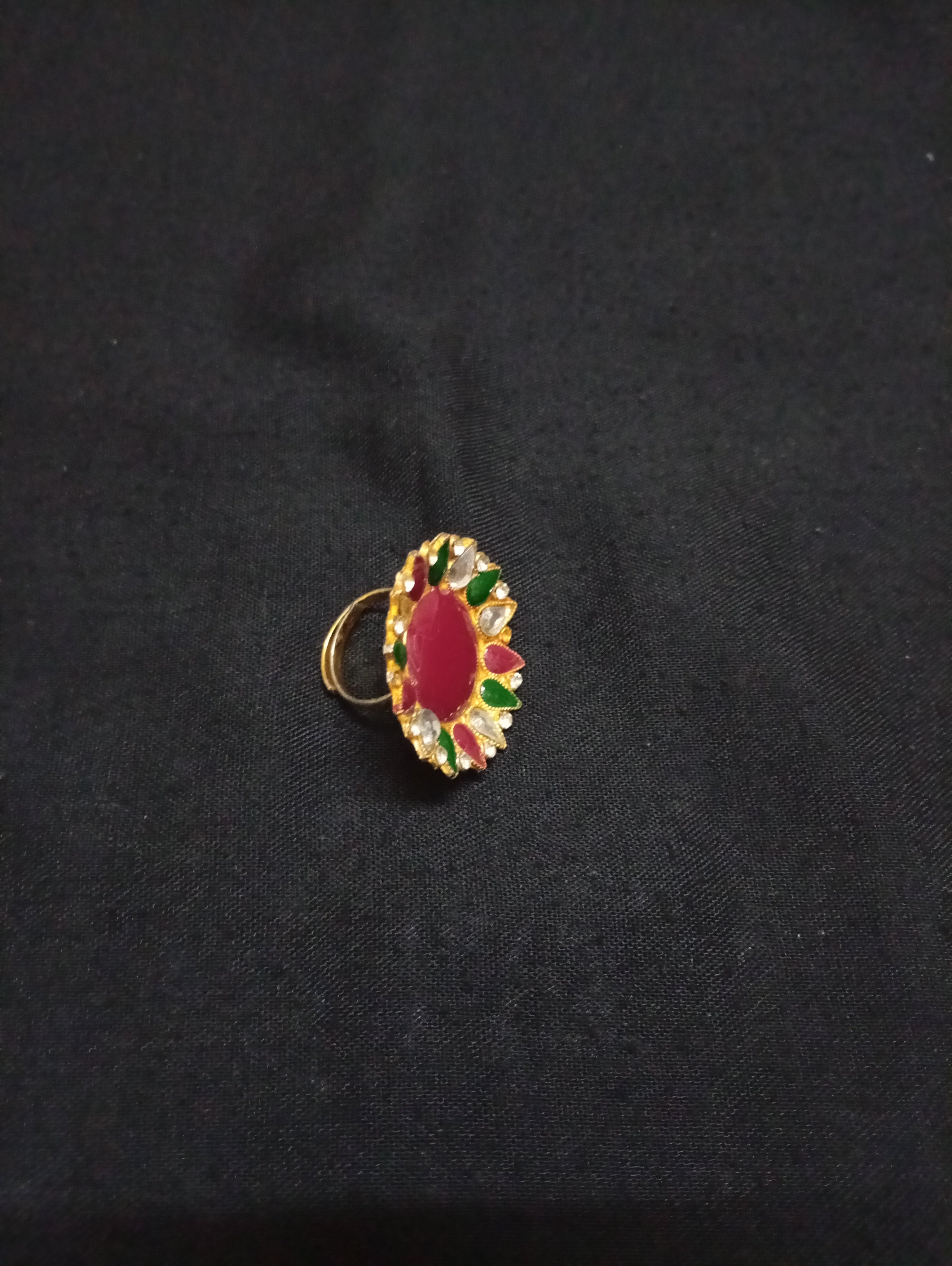 Classic Glam Rings With Gems For Beautiful Hand