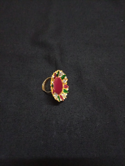 Classic Glam Rings With Gems For Beautiful Hand