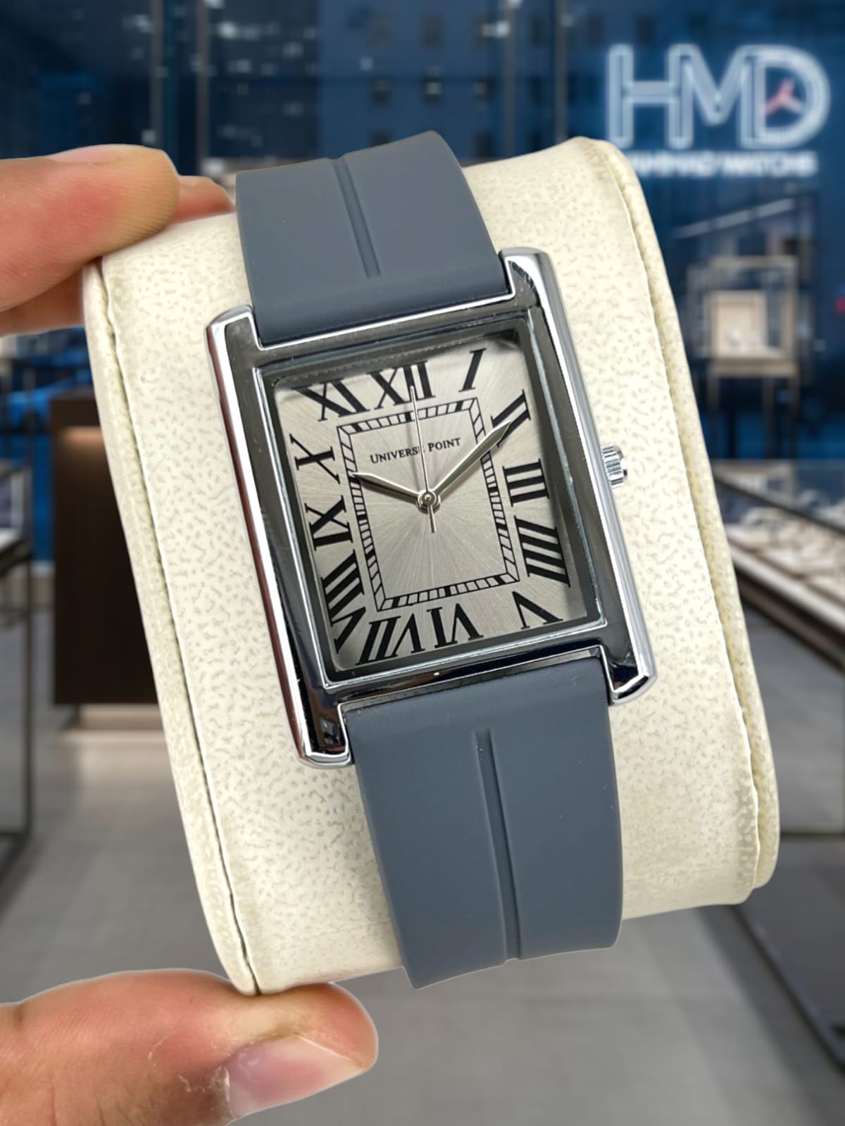 Universe Point Vanguard Tank Watch – Modern Minimalist Elegance